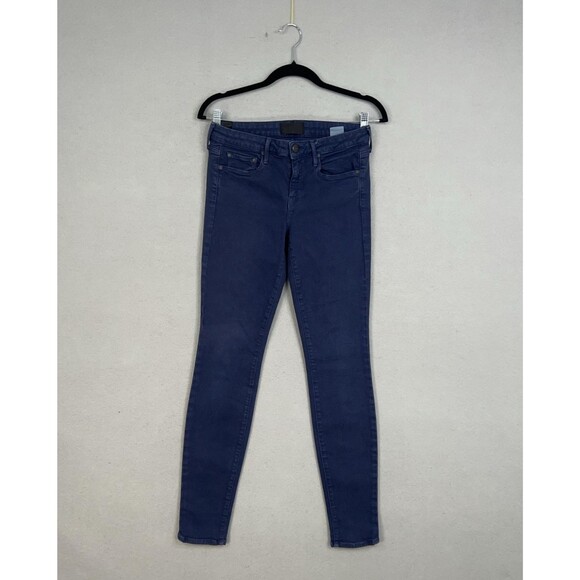 Vince Jeans Womens 27 Blue Riley Legging Skinny Stretch Classic Luxury USA Made - Picture 1 of 16
